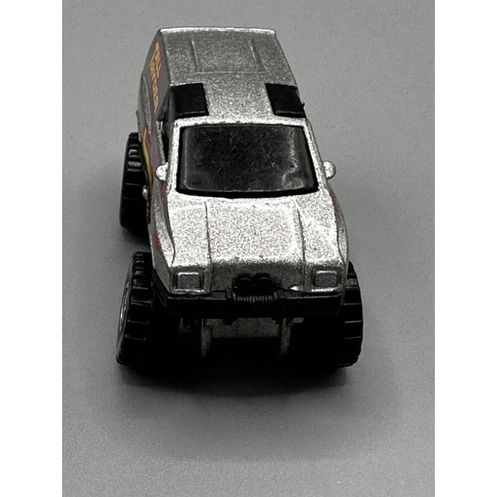 Hot Wheels 1988 Trailbusters TALL RYDER Silver‎ #7530 Loose READ